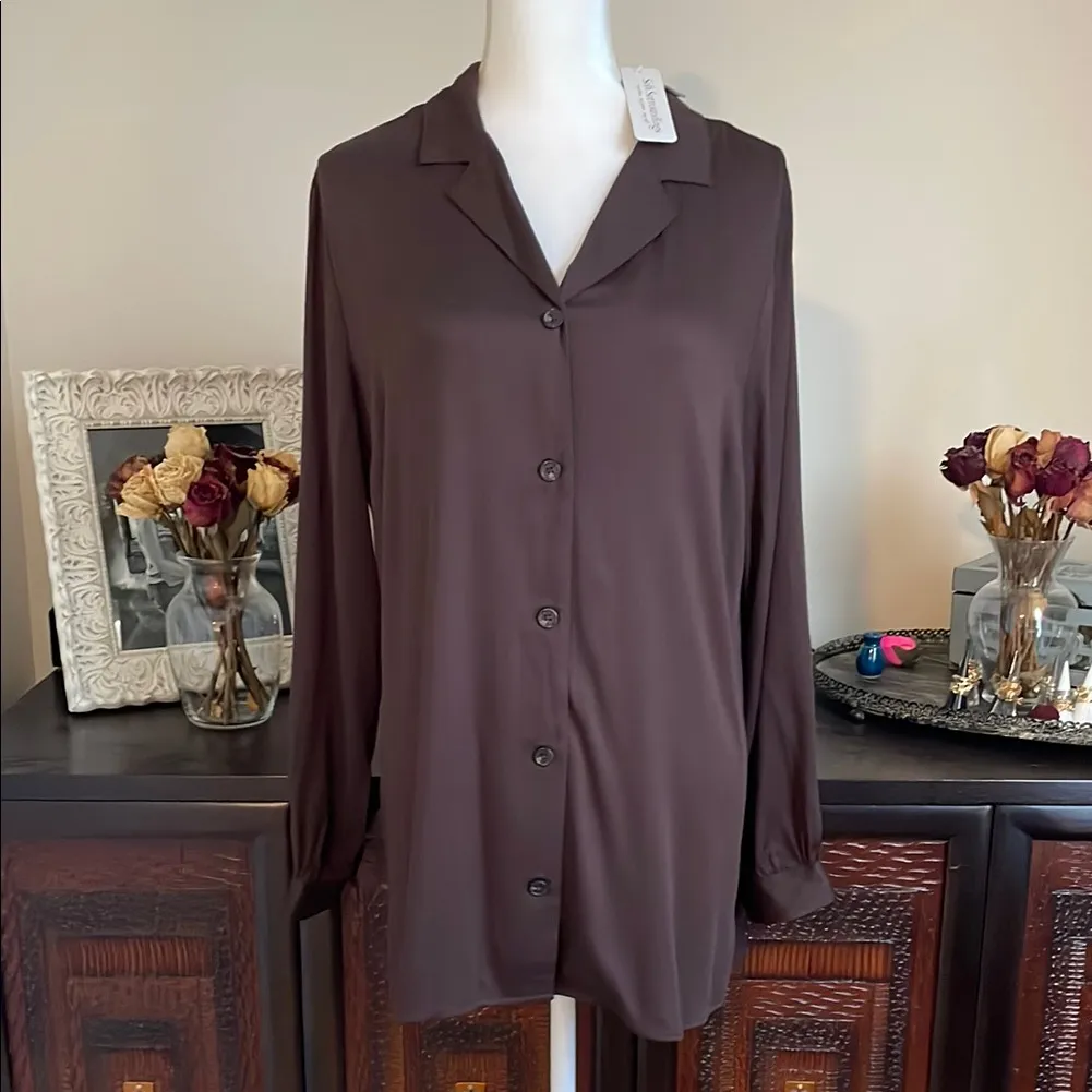 Soft Surroundings Keystone Shirt‎ size Large - Image 2