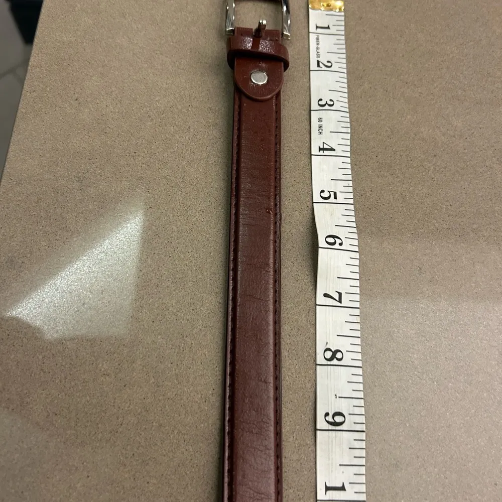 Belt Classic Brown Leather belt - Image 2