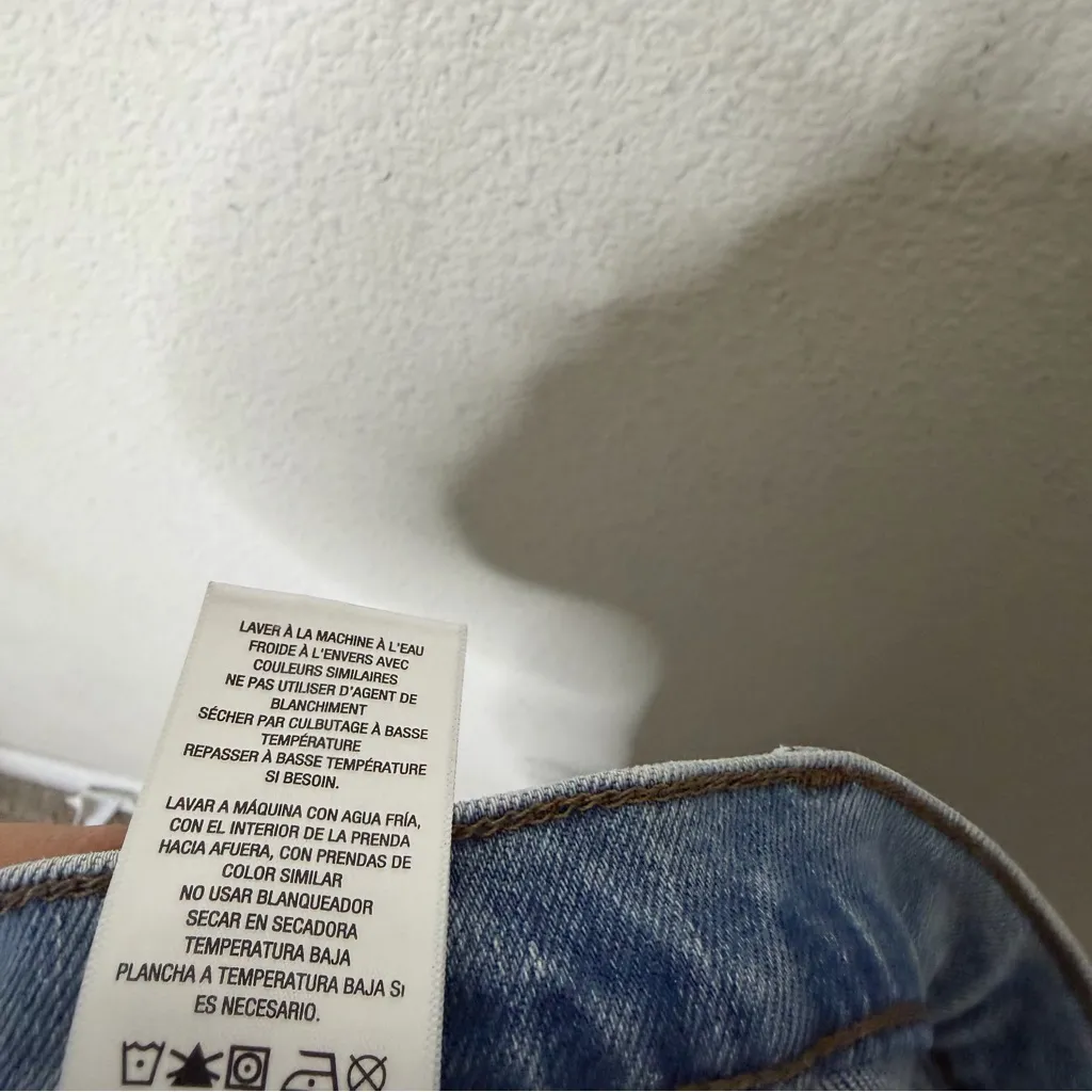 Favorite Daughter The Valentina Super High Rise Cigarette Ankle Jeans Malibu 25 Blue - Image 9