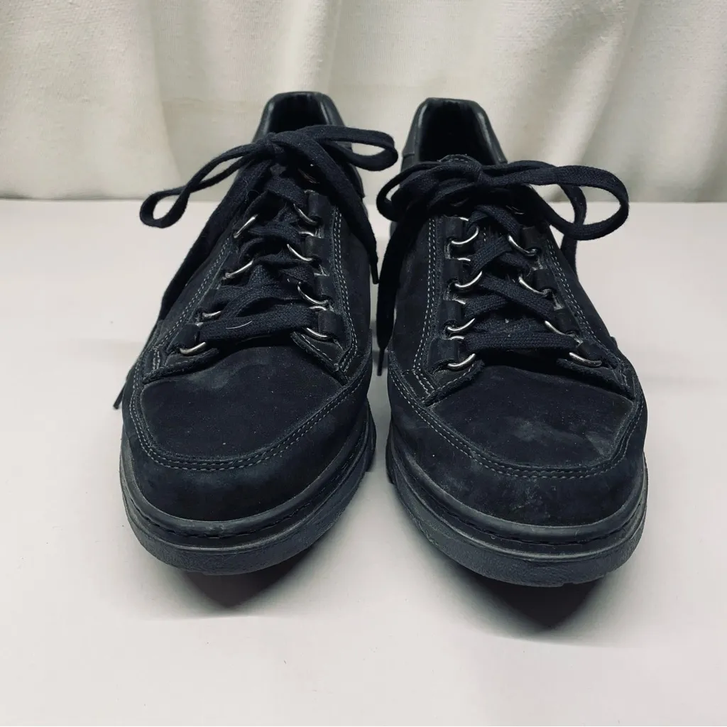 Mephisto Black Nubuck Leather Walking Shoes Women’s 8.5 Comfort Air Bag System - Image 3