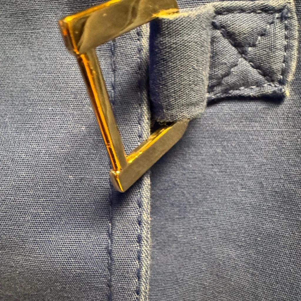Jones New York Blue Utility Jacket with Toggle Closures‎ - Image 7