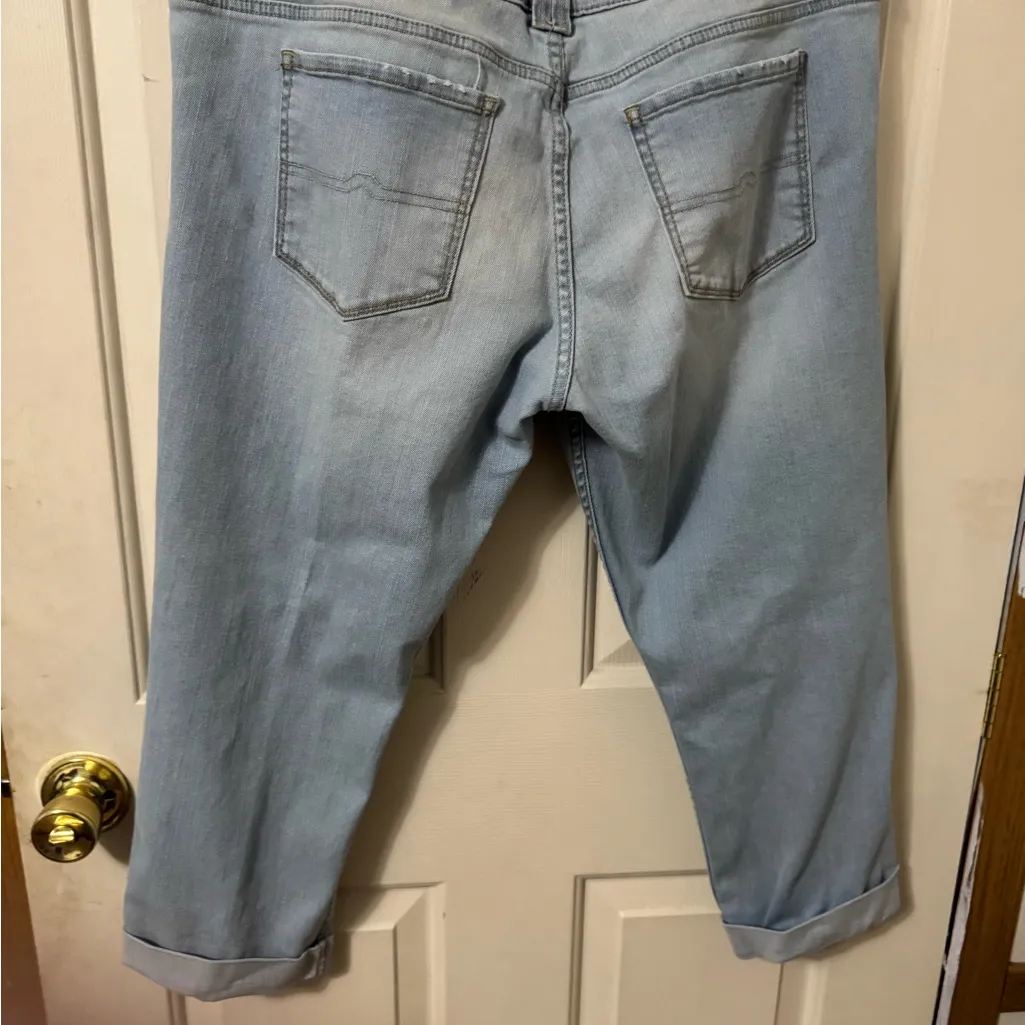 Arizona Jean Company Light Blue Boyfriend Jeans - Image 2