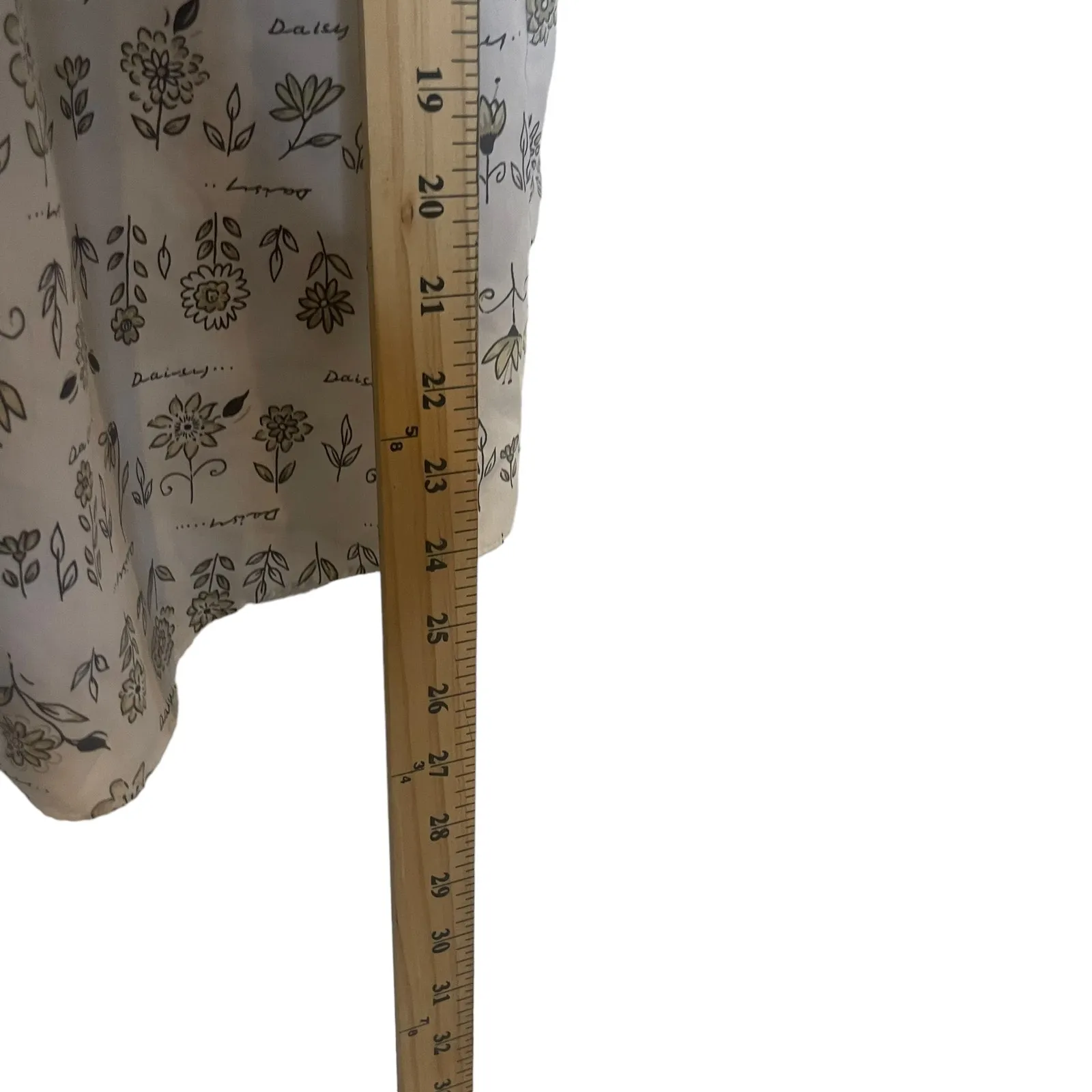 Cabin Creek Vintage‎ 90s Women's Size Large Novelty Floral Daisy Button Up - Image 8