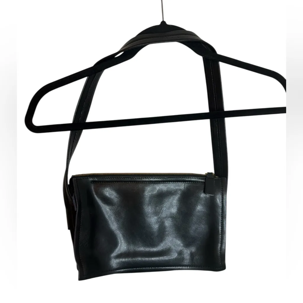 Francesco Biasia Black Leather Pocket Handbag - Image 3