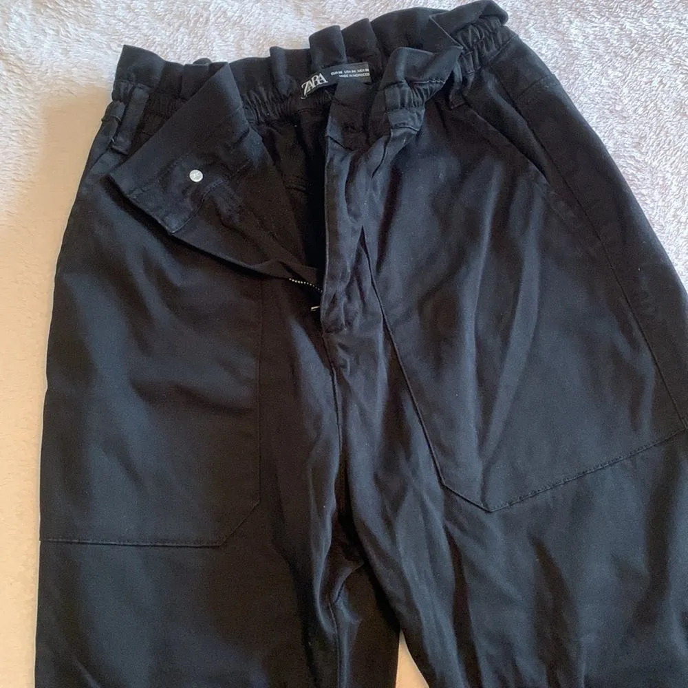 Jodhpurs tight around the ankle ZARA pants BLACK - Image 5