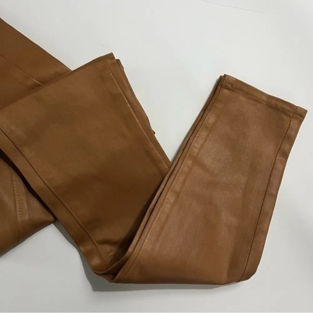 L’Agence • Rochelle Coated Hazelnut Pull On Skinny - Image 28