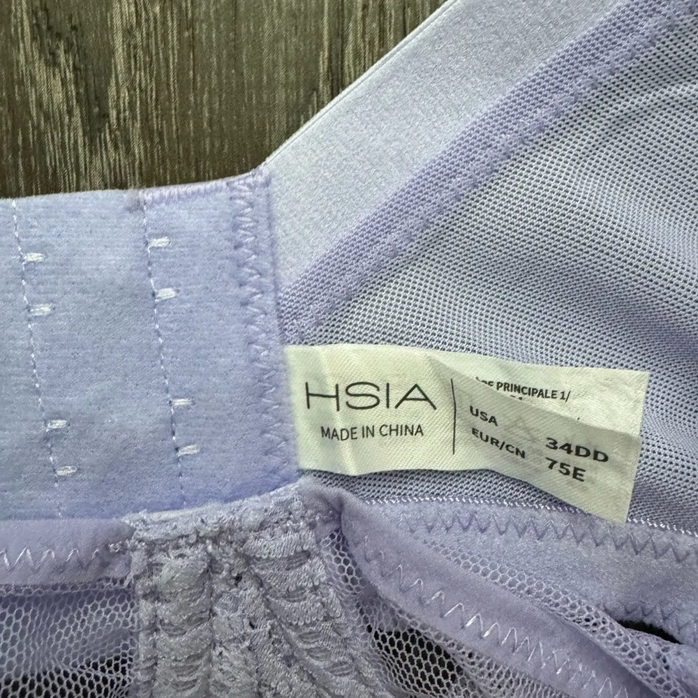 Lace Underwire Bra in Lavender Purple Size undefined - Image 3