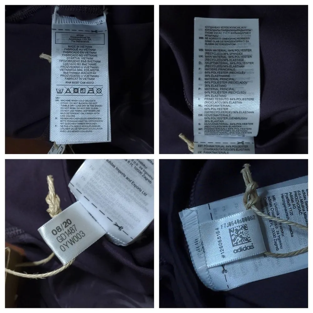 Adidas BT L Glam On Tights - Size 2XS - NWT - Image 11