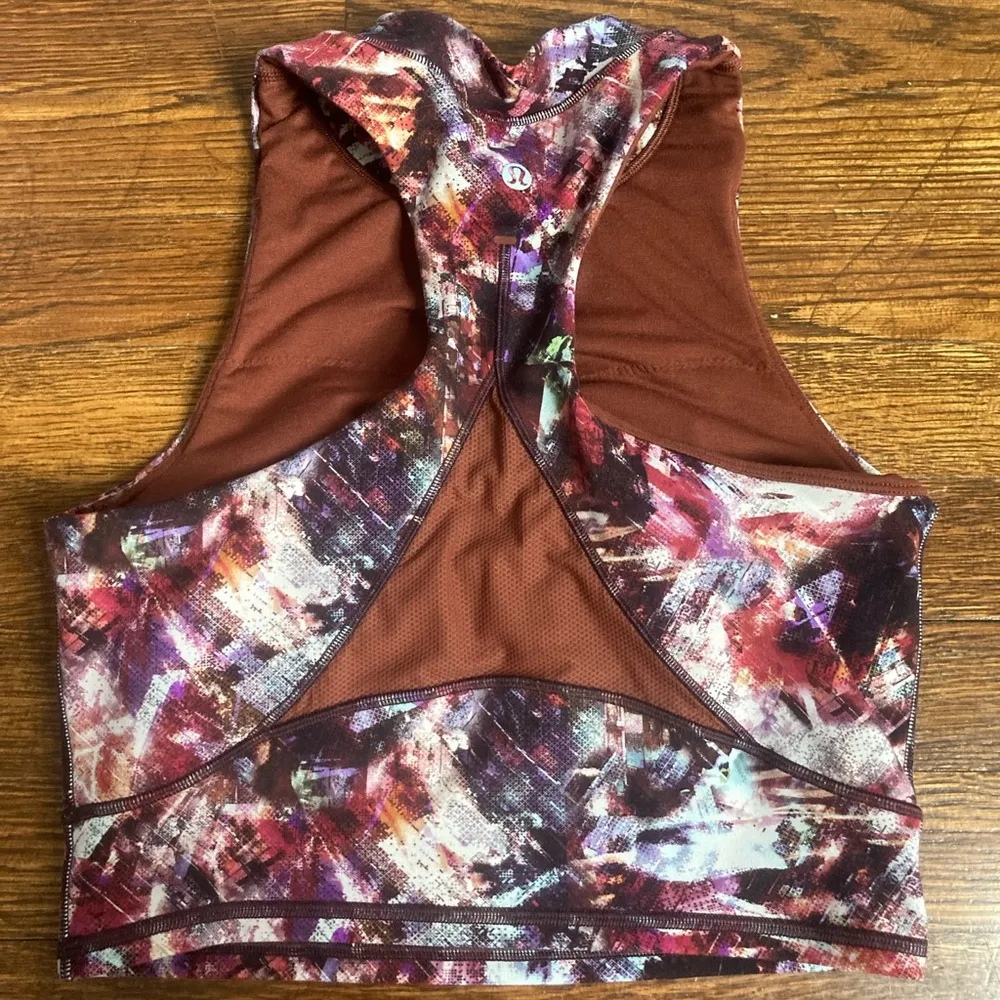 Lululemon Everlux and Mesh Cropped Tank - Image 6