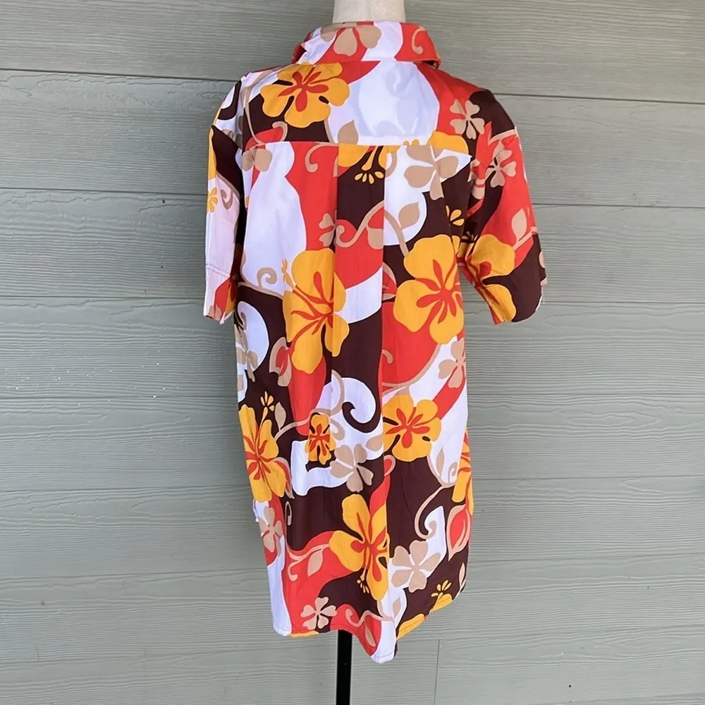 Faithfull the Brand “Tropicana” Cotton Shirt Dress - Image 7