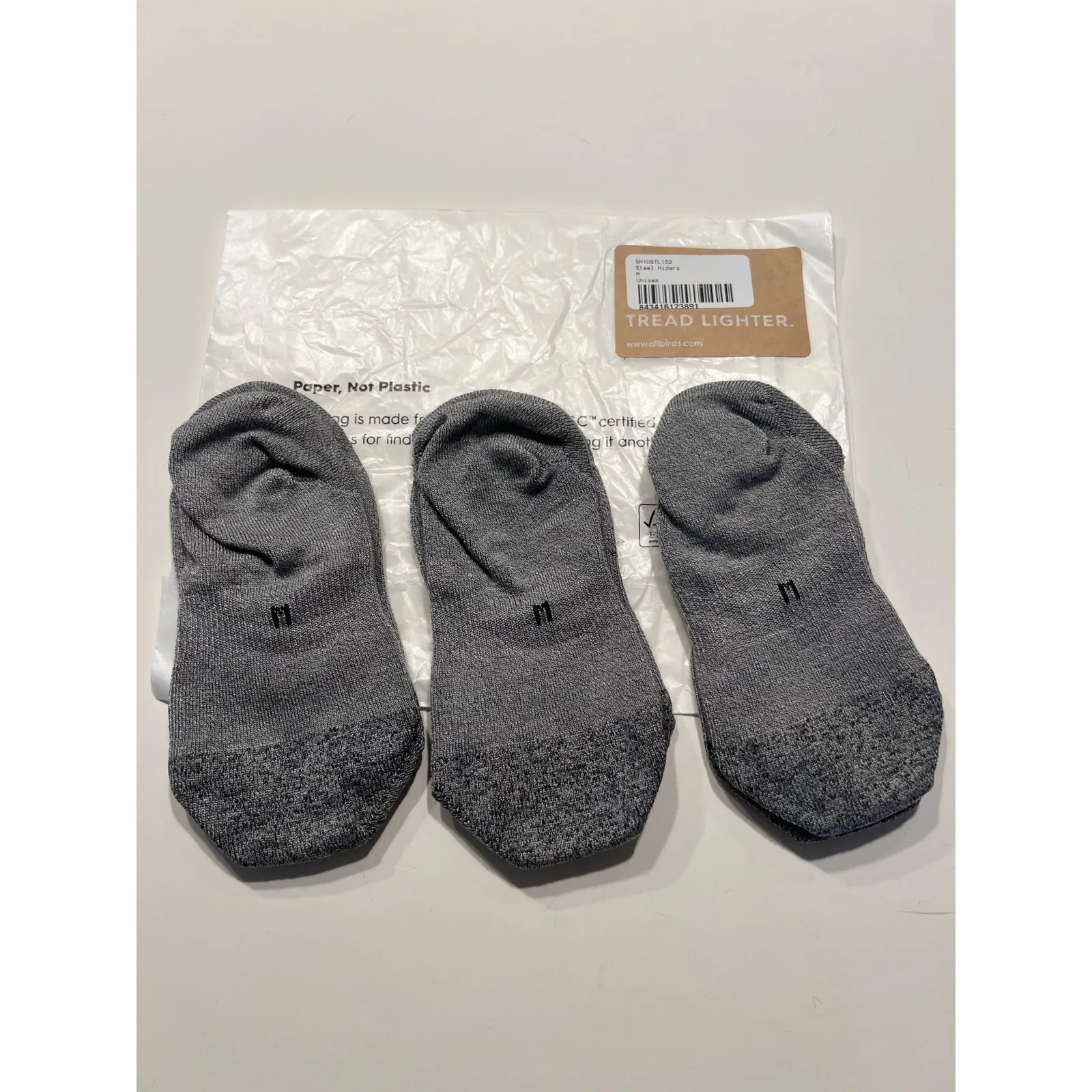 3-Pack Allbirds Hiders (No-Show) Socks - Image 2