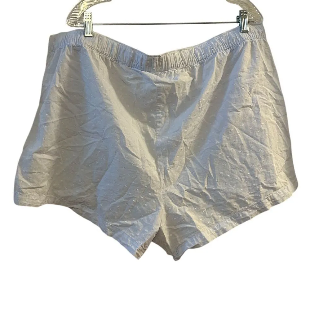 Gap Women's XXL Blue High Rise Sweat Shorts Casual Summer - Image 3