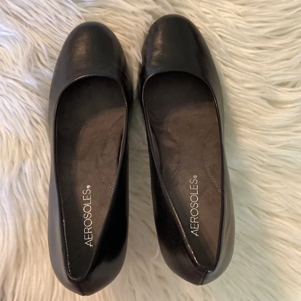 AEROSOLS Shoes size 8 BNWOT color black please see all photos - Image 13