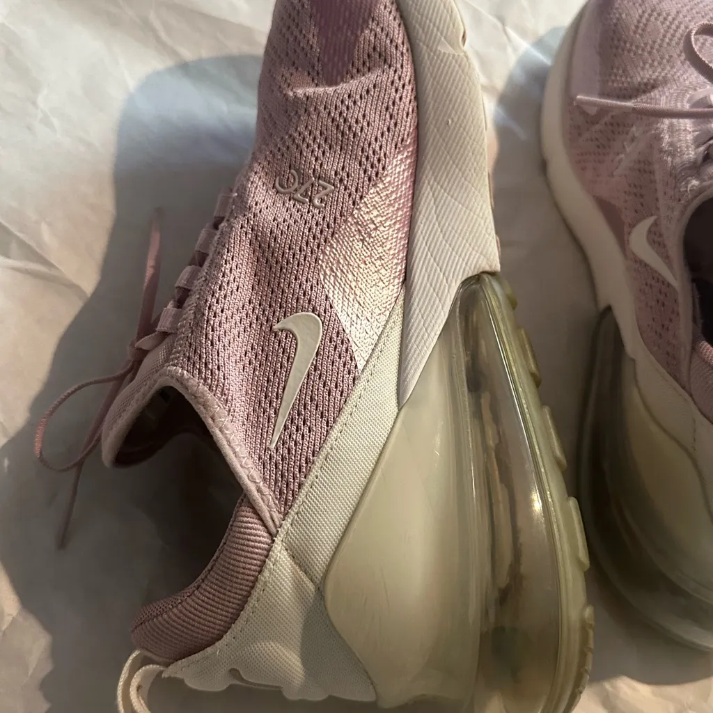 Nike Women's Air Max 270 Light Pink Athletic Shoes - Image 11