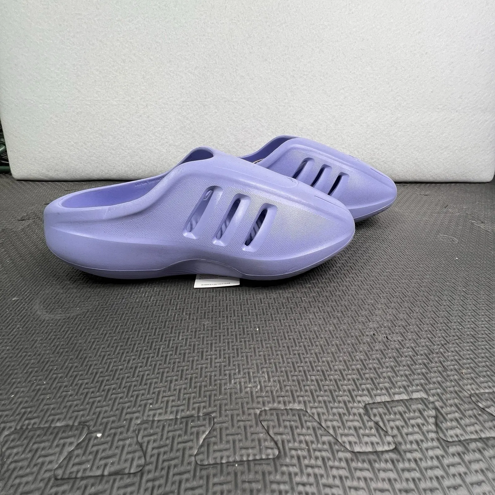 Adidas adiFOM IIInfinity Mule Purple Spark Mens Casual Mule Men 6 Women 7 - Image 4