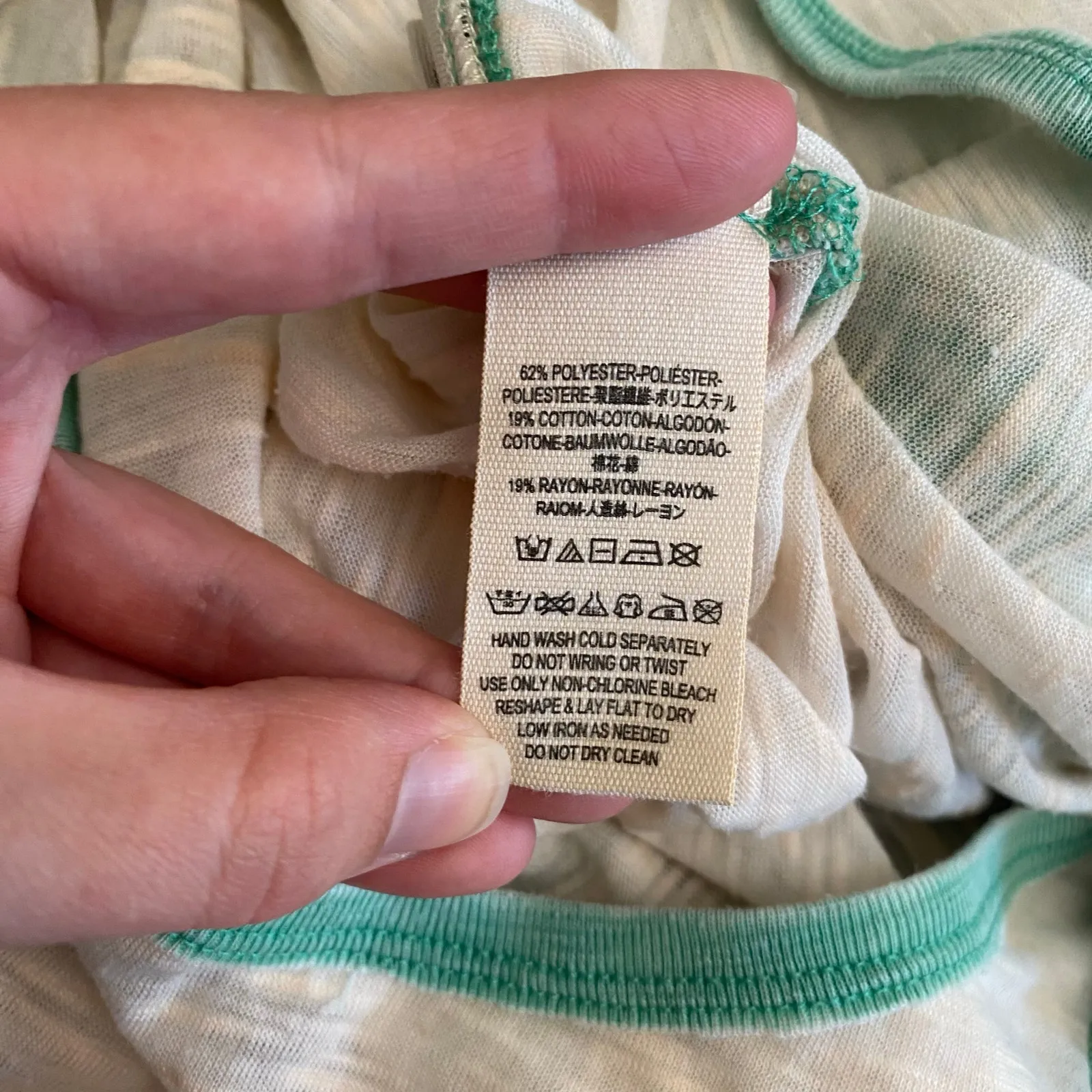 Free People‎ We The Free Charleston Color Block Oversized Tunic Womens Size S - Image 7