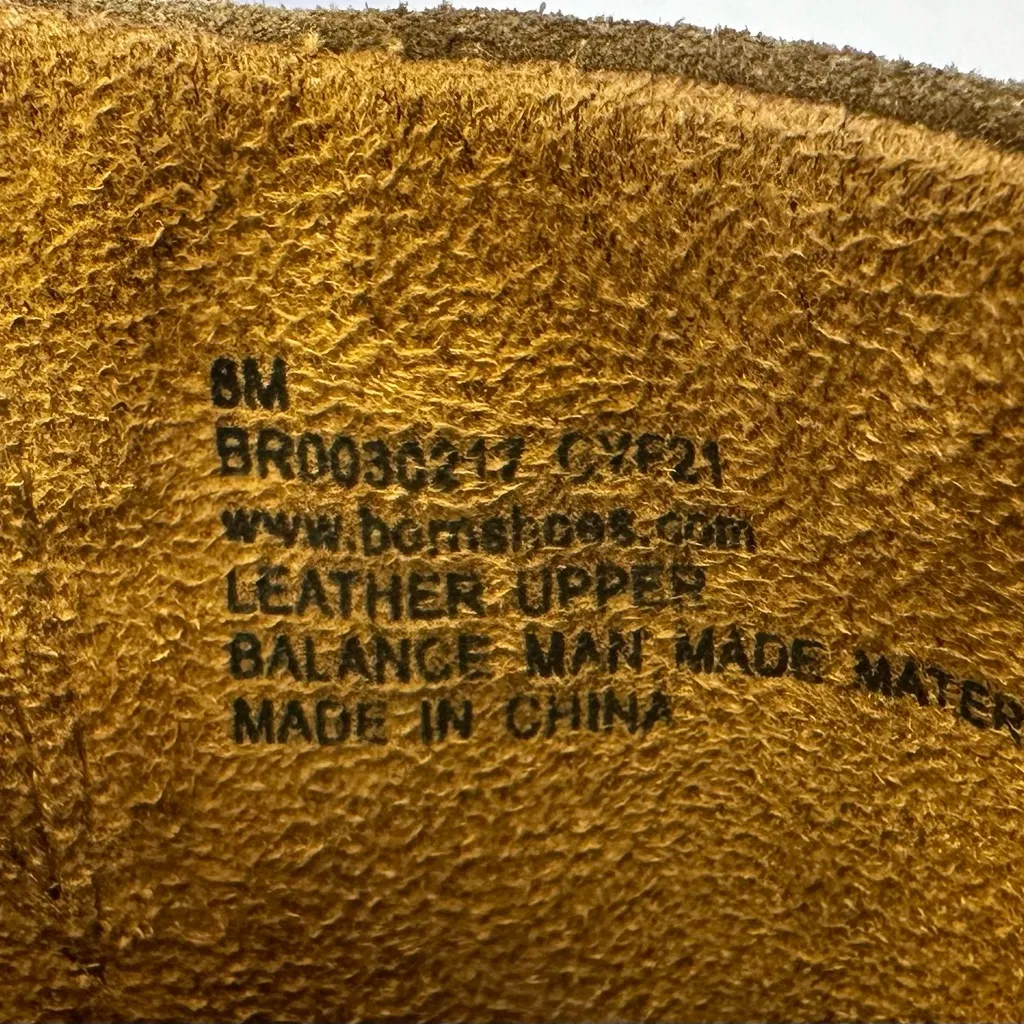 Born BR0036217 Suede Clogs Mules Heels Brown Buckle Size 8M Comfort NEW WITH TAG - Image 7