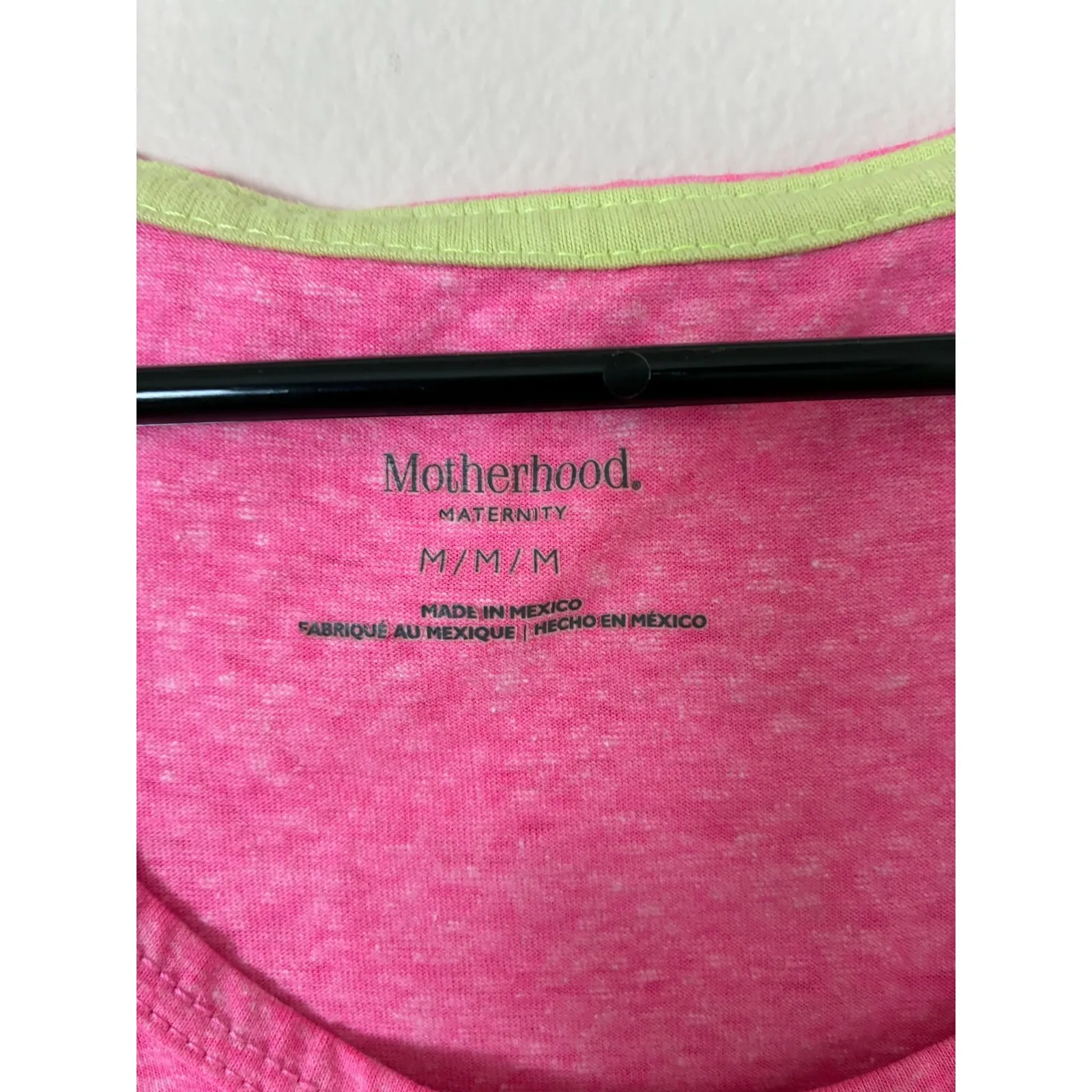 MOTHERHOOD MATERNITY Pink I Make Cute Babies Tank Top Size Medium (N1) - Image 3