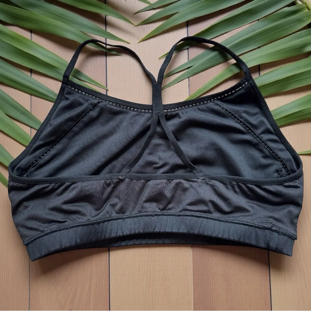 Champion C9 Black Strappy Sports Bra – Size Small - Image 6