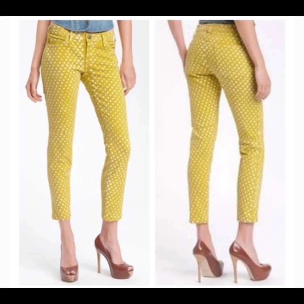 Current/Elliott Stiletto Polka Dot in Lemongrass - Image 9