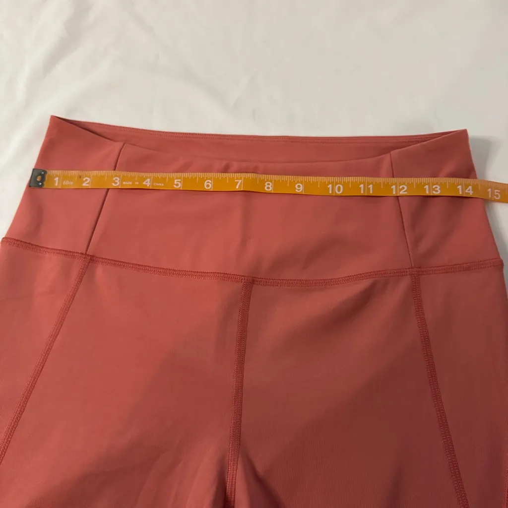 Girlfriend Collective Compressive High-Rise Capri Legging sz L Toasted Apricot? - Image 2