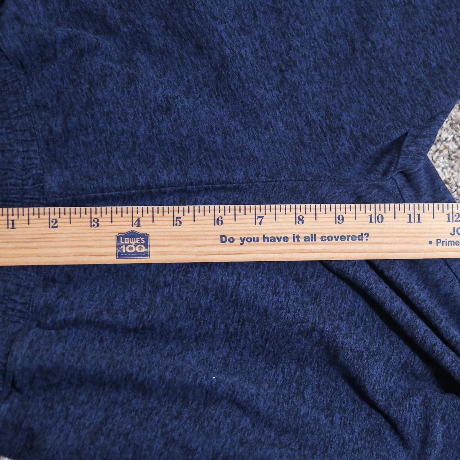 Outdoor Voices Heather Blue CloudKnit Wide Leg High Waist Pants Stretch Athletic - Image 7