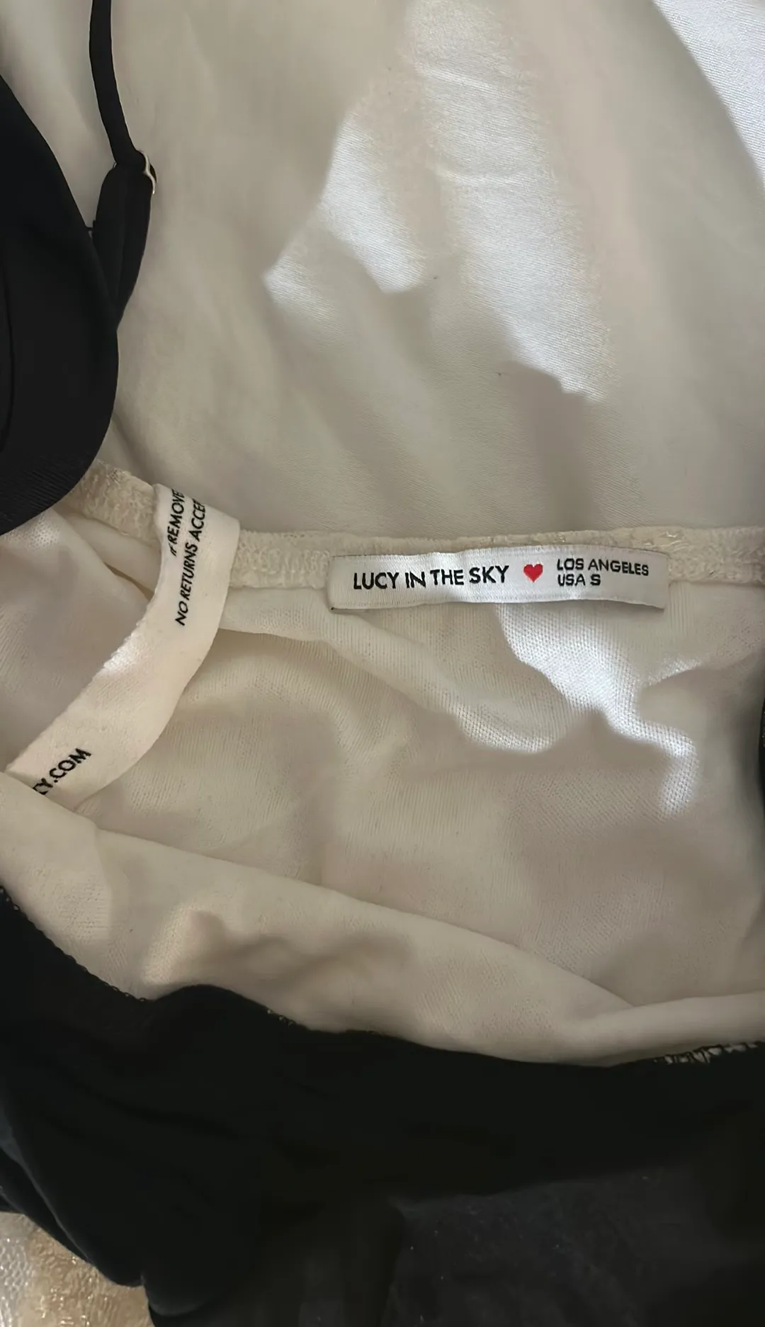 Two Toned Lace Dress - Image 4