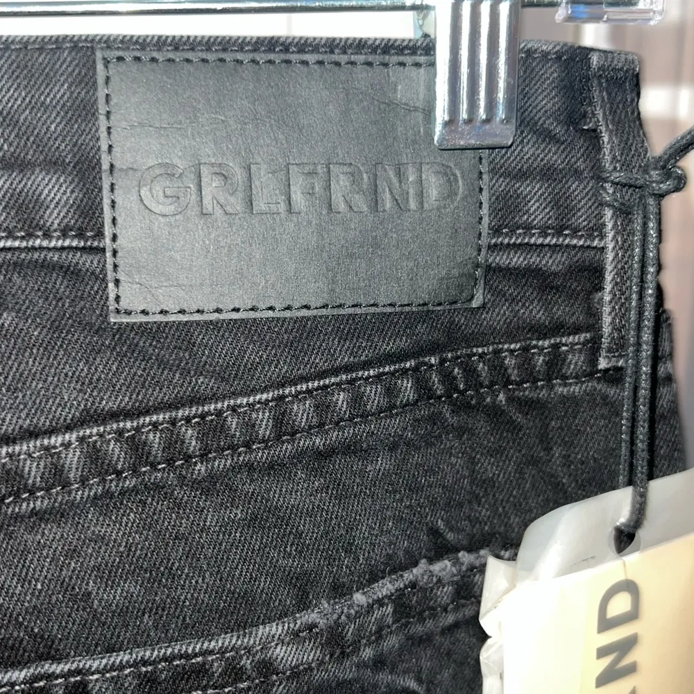 GRLFRND The Stella Black Denim Skirt size 24 - Image 6