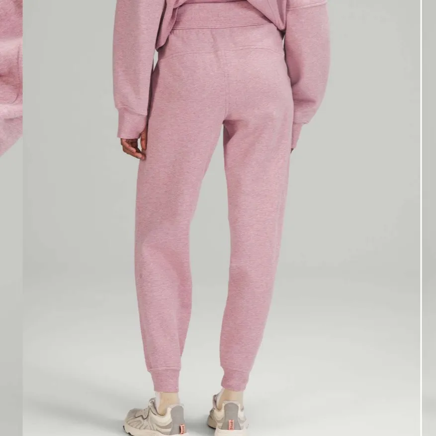 Lululemon Scuba High-Rise Jogger 7/8 Length NWOT Heathered Pink Taupe - Image 4