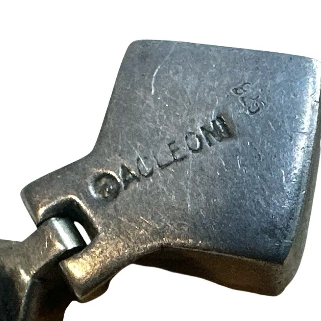 ACLEONI Sterling Silver Peridot, Malachite & Mother of Pearl Drop Earrings - Image 9