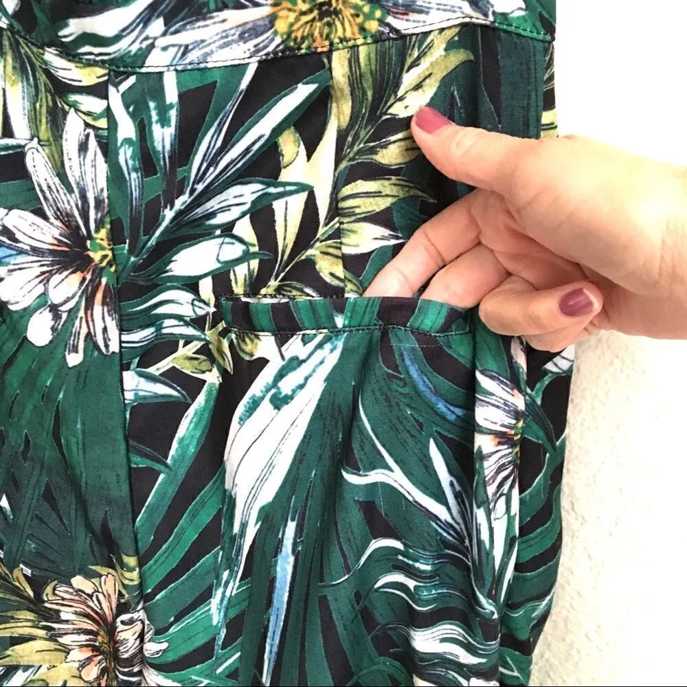 L’atiste off the shoulder jumpsuit S Green - Image 6