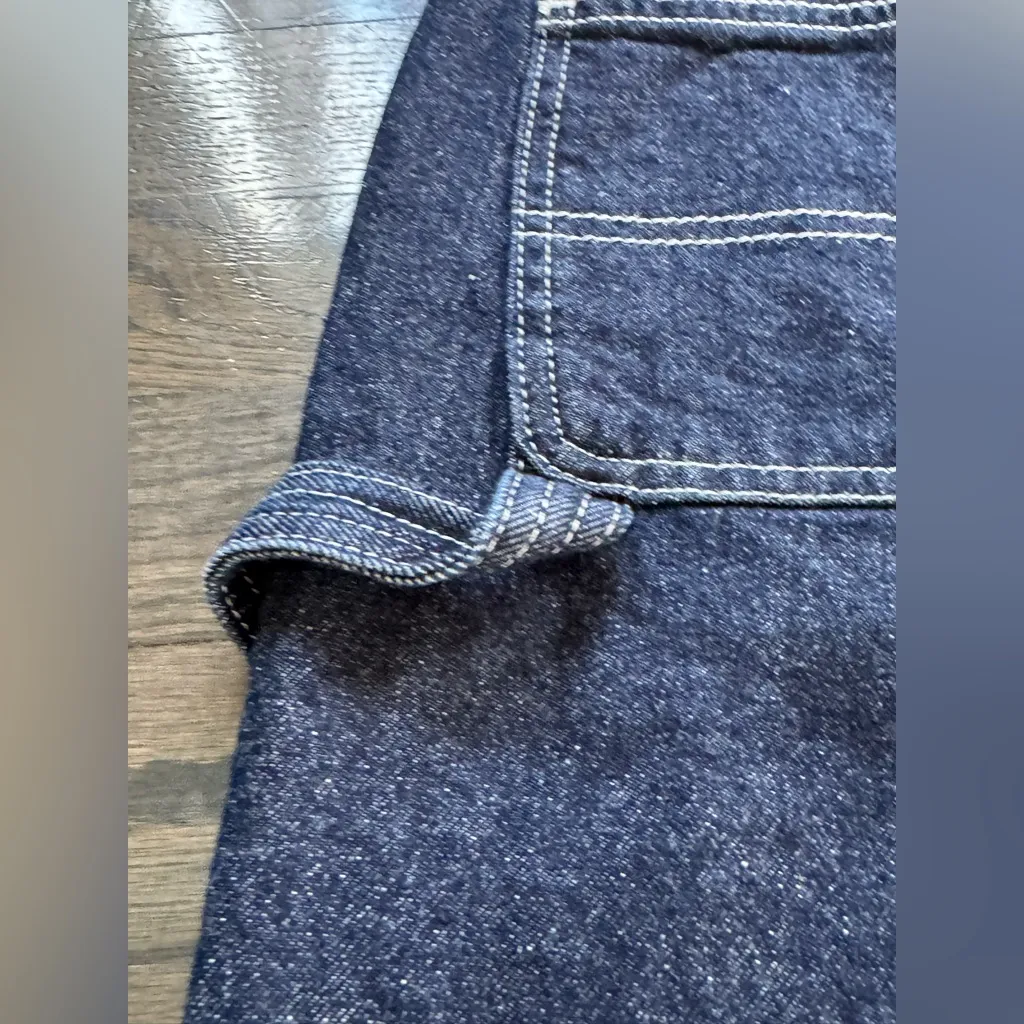 Wild fable, high-rise straight leg carpenter denim jeans, size 2 NWT - Image 5