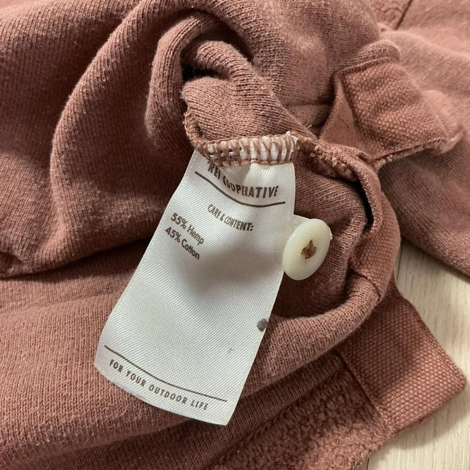 REI Cooperative Women's XSmall Pullover Outdoor Sweatshirt Mock Neck Pocket - Image 4