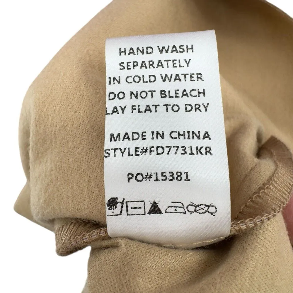 Karlie Women's‎ Lavender Purple Puff Sleeve Faux Leather Ruffle Dress Medium - Image 6