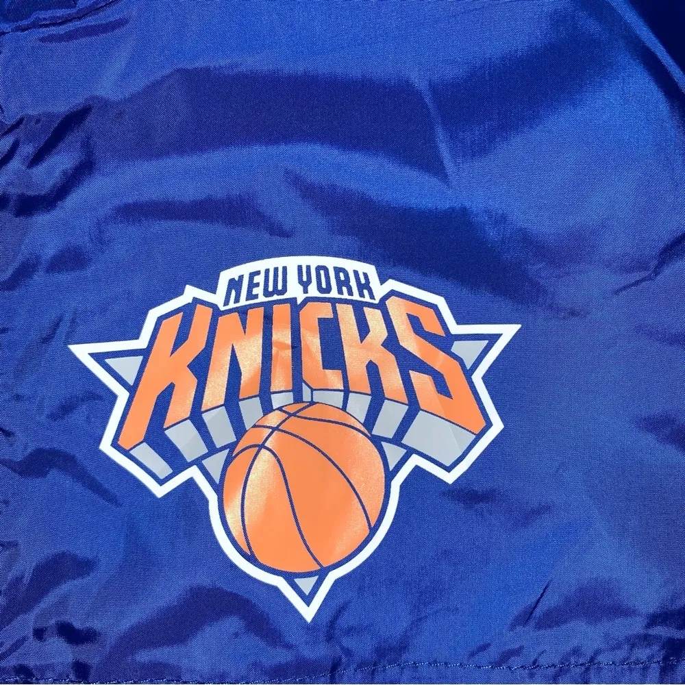 NBA G-III 4Her by Carl Banks Blue New York Knicks Winning Shot Full-Zip Jacket - Image 4