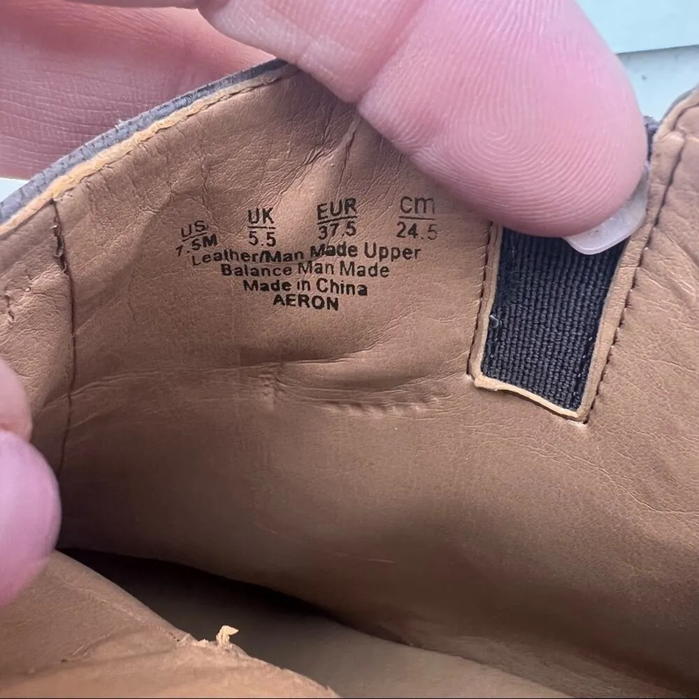Franco Sarto Aeron brown Chelsea boot booties 7.5M - Image 6