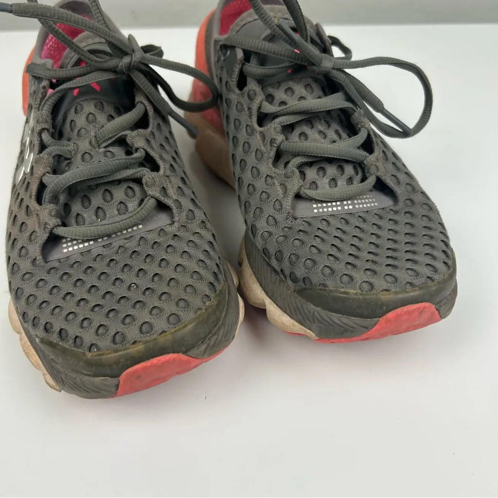 ⭐️Under Armour speedform Gemini gray and coral pink tennis shoes women’s size 6 - Image 9