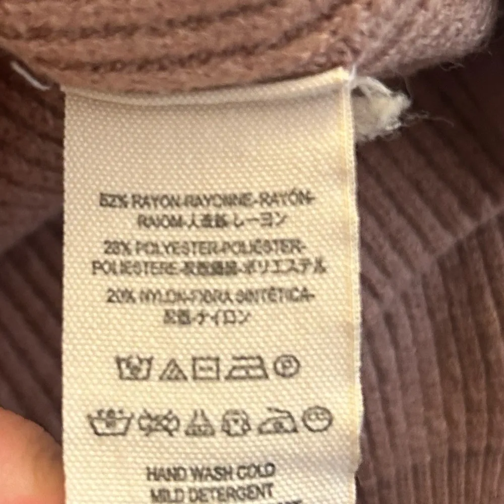 Free People Softly Structured Oversized Knit Tunic Dusty Mauve‎ - Image 5