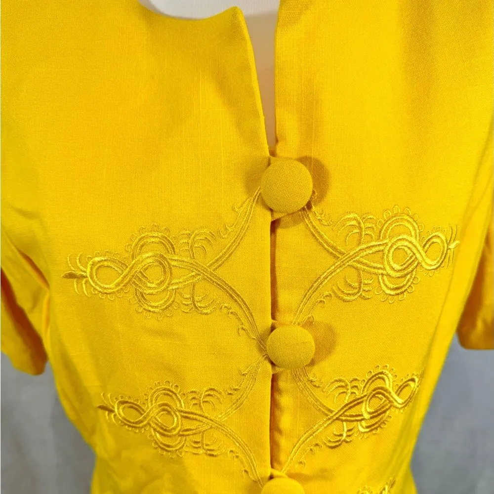 Kathie Lee Collection Vintage skirt set size 12 NWOT - Image 3