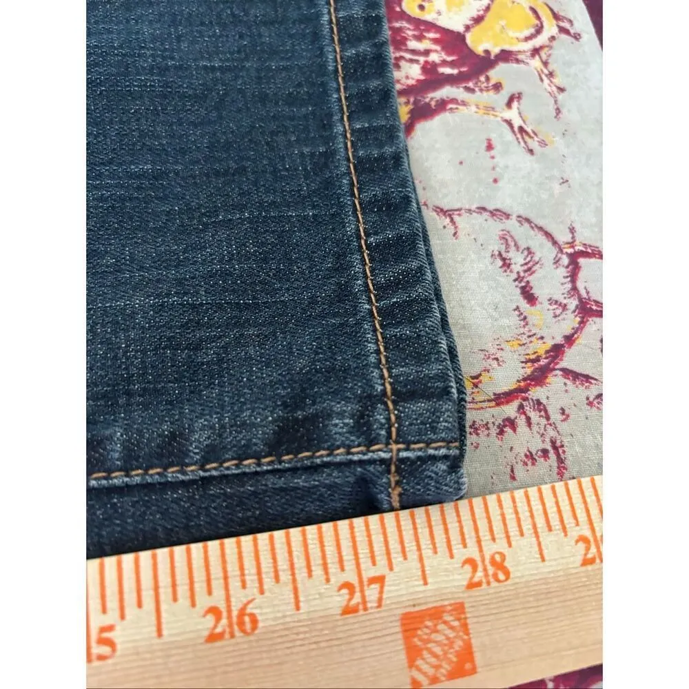 Loft Womens Original Boot Cut Jeans Size 10P Dark Wash Cotton Blend NWT FLAW - Image 8