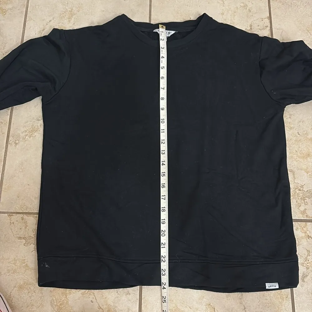Orvis Black Crewneck Sweatshirt - Image 7