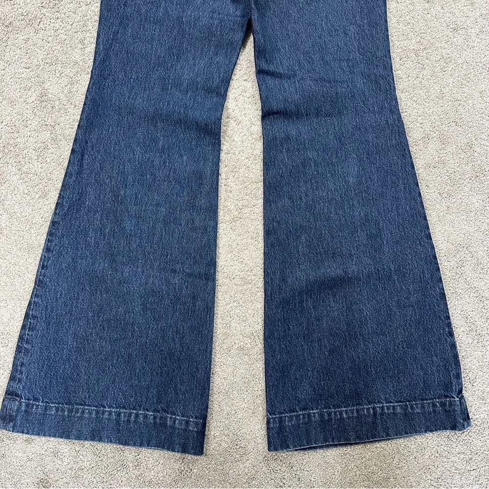 NWOT Re/Done Women’s 70s Low Rise Flare Jeans Organic Cotton Heritage Rinse 27 - Image 10