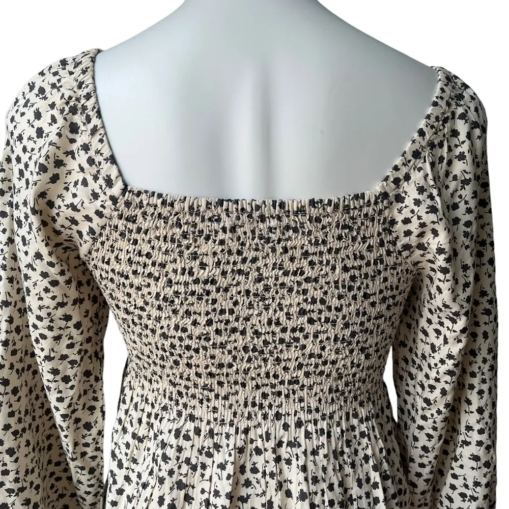 Japna Babydoll Scrunchy Blouse Size Small - Image 8