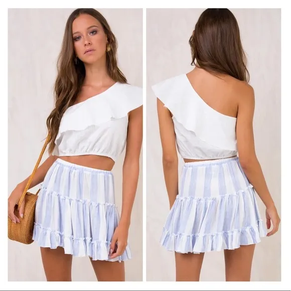 PRINCESS POLLY Salt Water Mini Skirt - Image 2