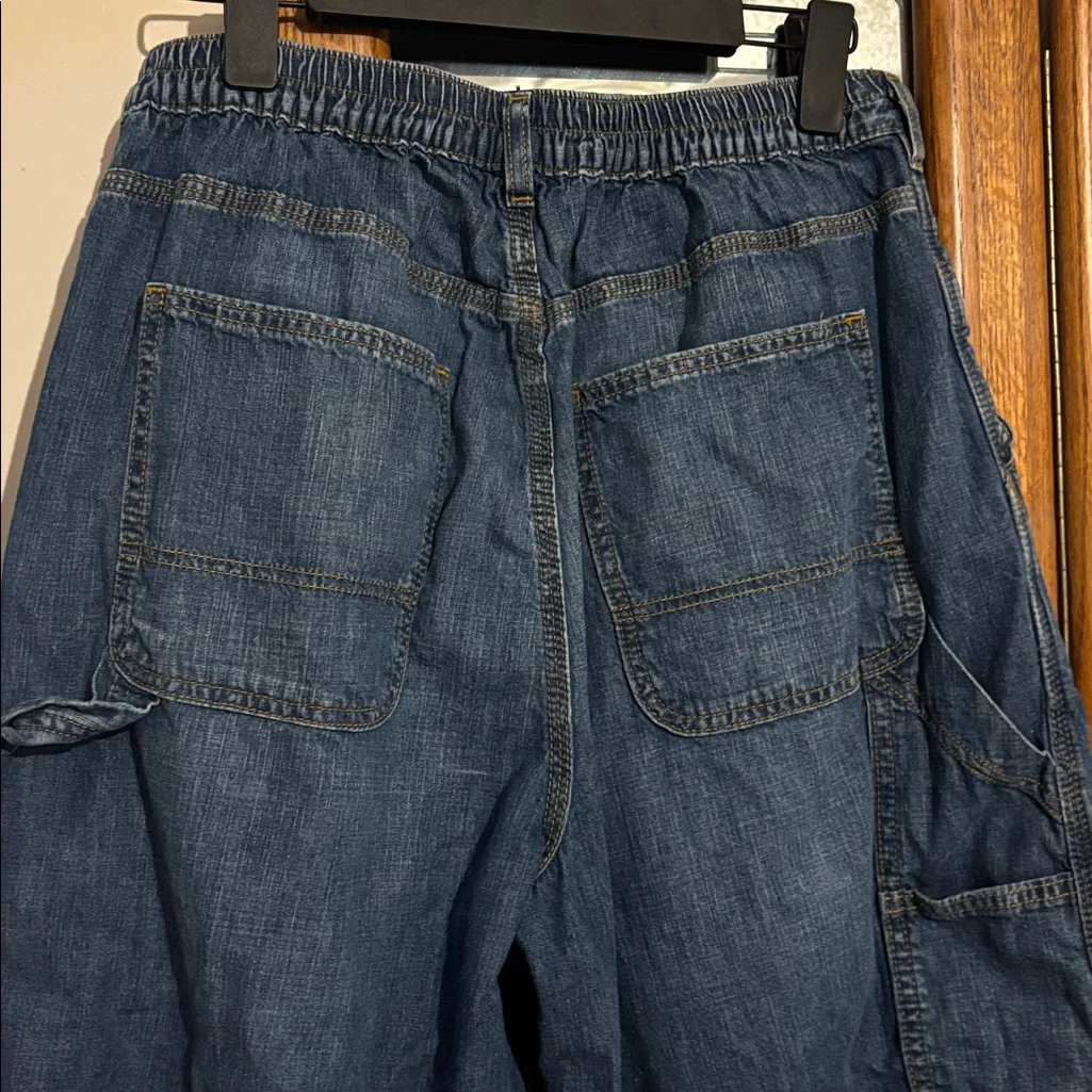 BDG Carpenter Jeans Y2K Wide Leg Cargo Denim Size 29 like new vintage - Image 4