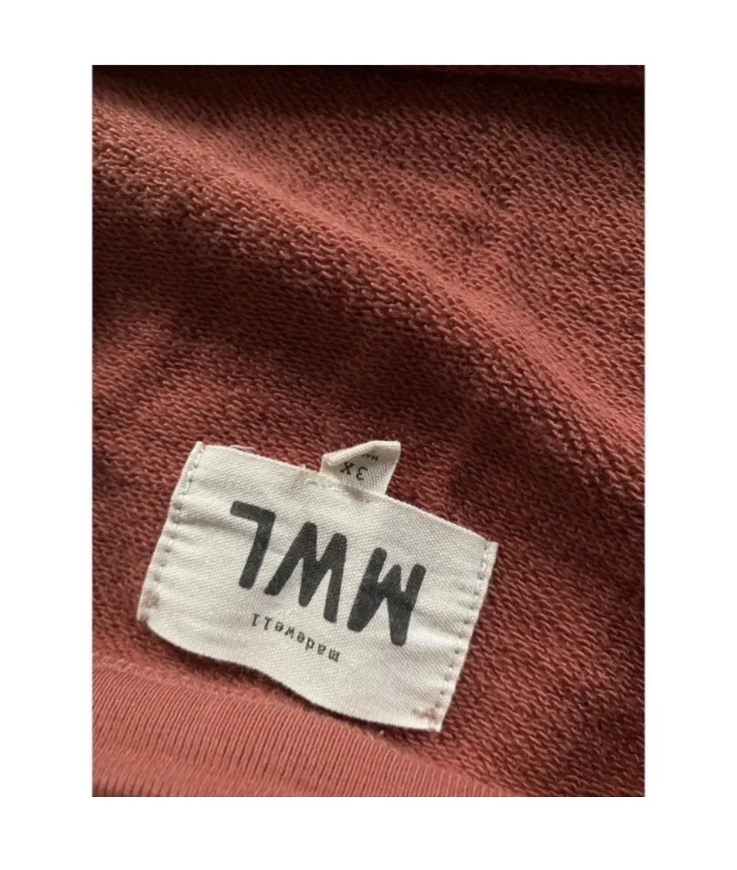 Madewell  Burnt Orange Sweater - Image 8