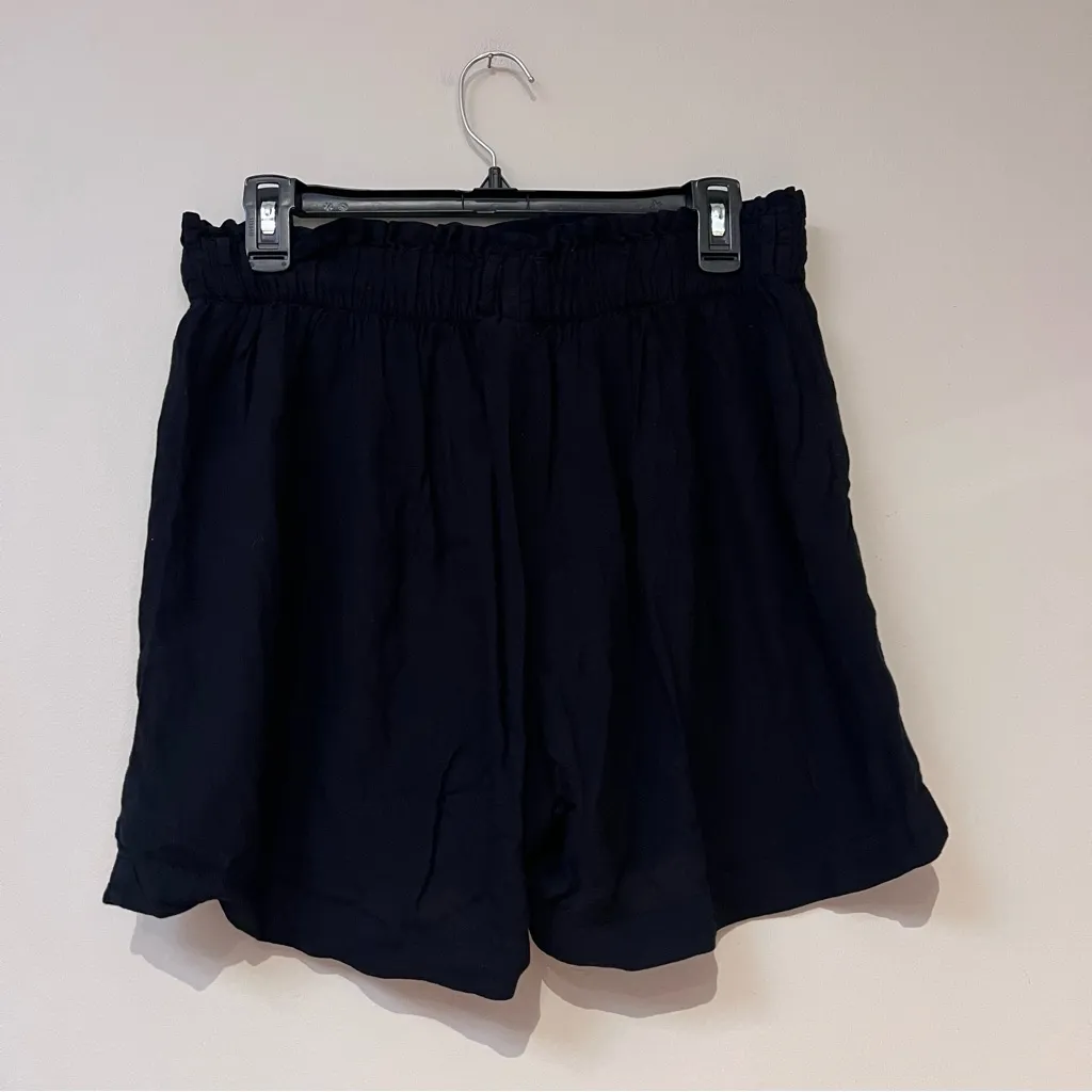 Noisy May High-Waisted Black Shorts - Image 2
