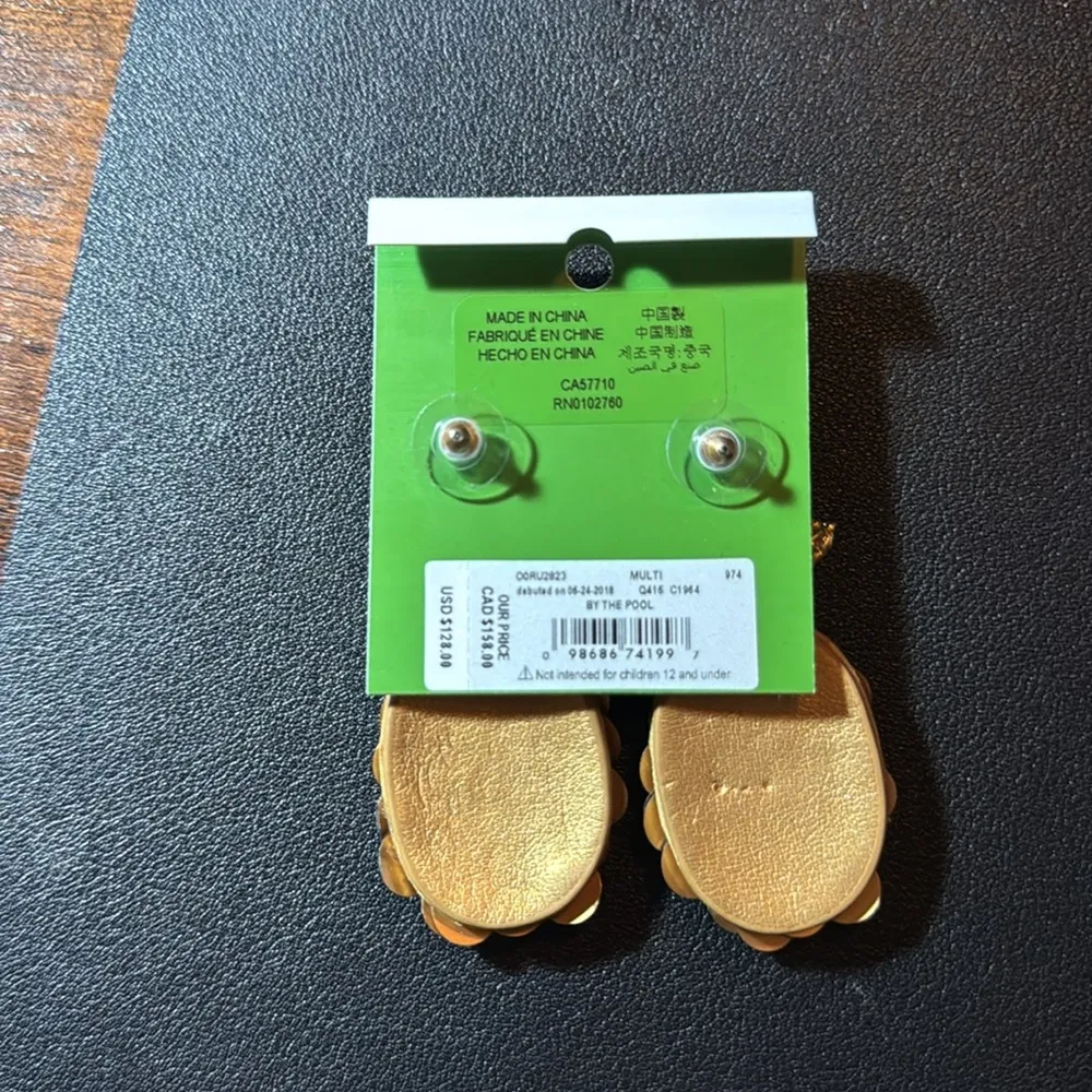 Kate Spade Pineapple Earrings - Image 3