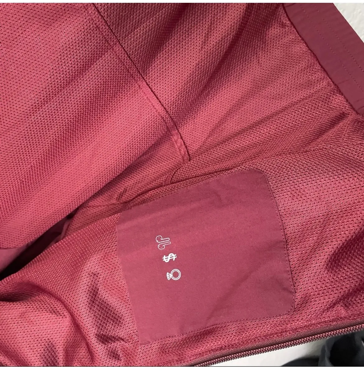 Maroon Scrub Jacket - Image 5