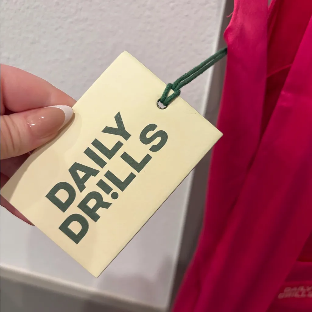 Daily Drills Silk Pink Backless Dress - Image 6